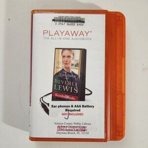 The Last Bride by Beverly Lewis Playaway Audiobook, Former Library Copy